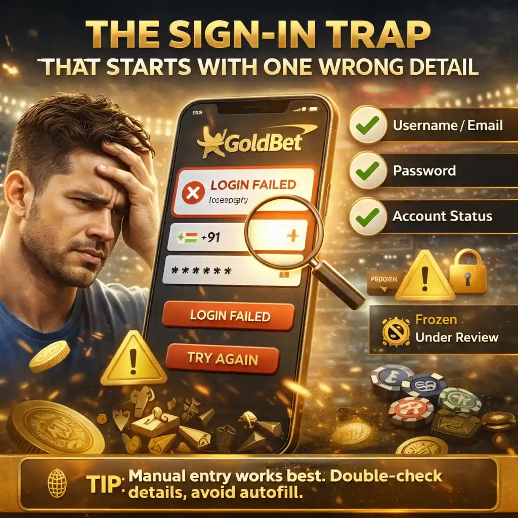 The Sign-In Trap That Starts With One Wrong Detail
