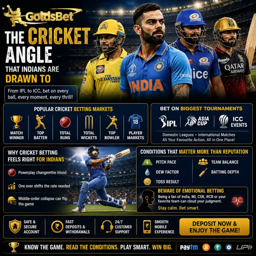 The Angle of Cricket That Indians are being drawn to.