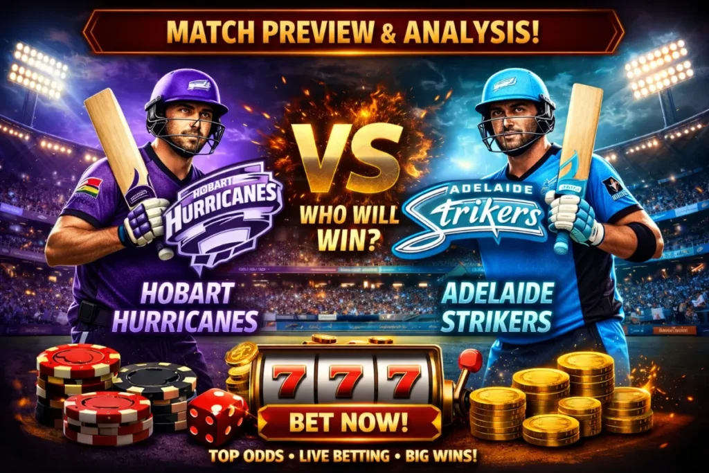 Hobart Hurricanes vs Adelaide Strikers – Match Preview and Analysis