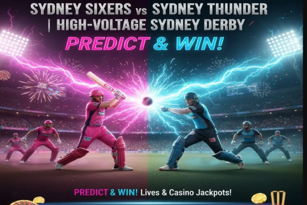 Sydney Sixers vs Sydney Thunder – High-Voltage Sydney Derby in the Big Bash League