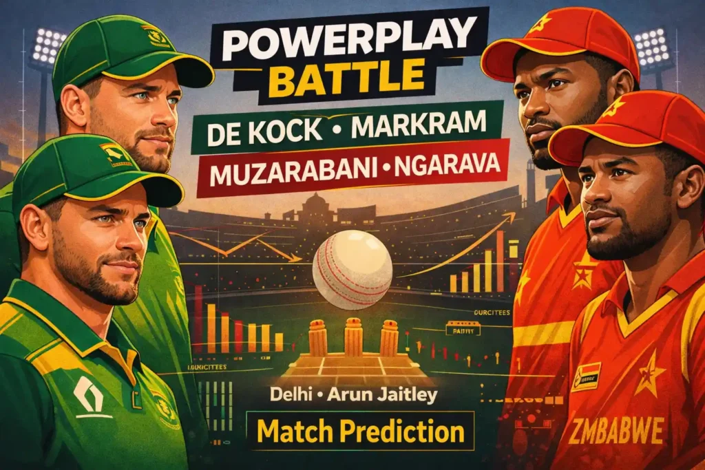 Zimbabwe vs South Africa Match Prediction: De Kock–Markram vs Muzarabani–Ngarava Matchup Breakdown