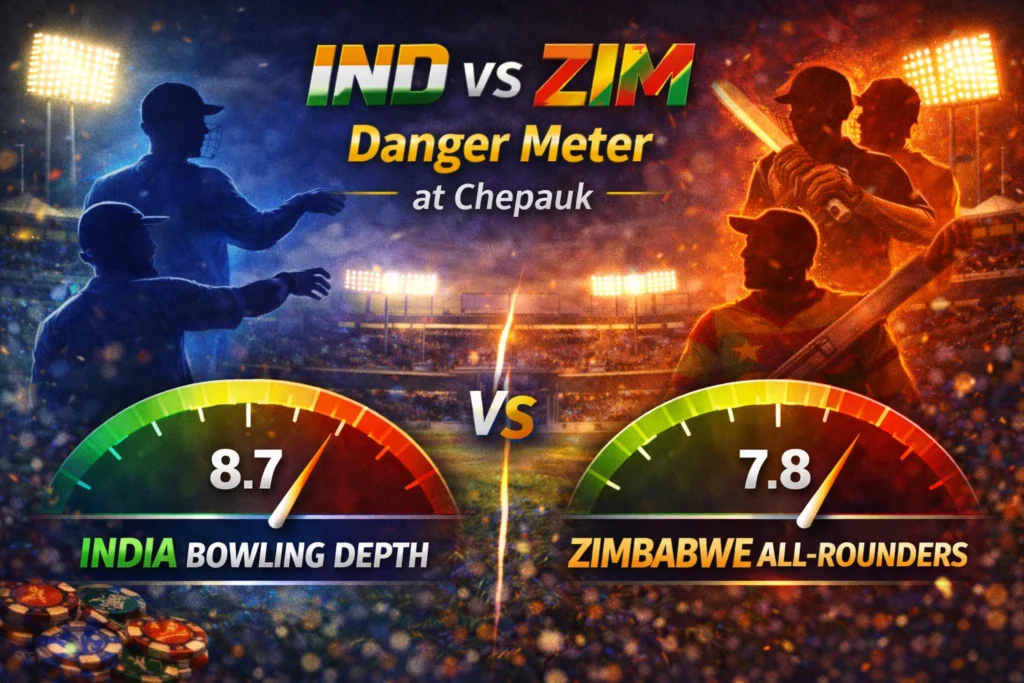 IND vs ZIM Danger Meter: Which squad looks more lethal on paper — India’s bowling depth or Zimbabwe’s all-rounders