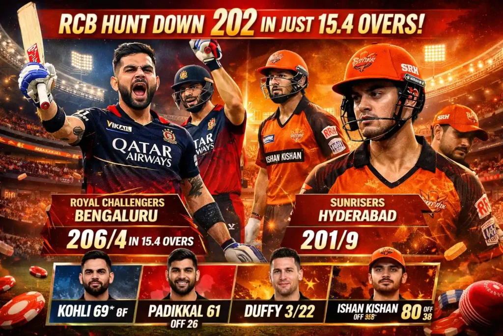 Royal Challengers Bengaluru vs Sunrisers Hyderabad Review