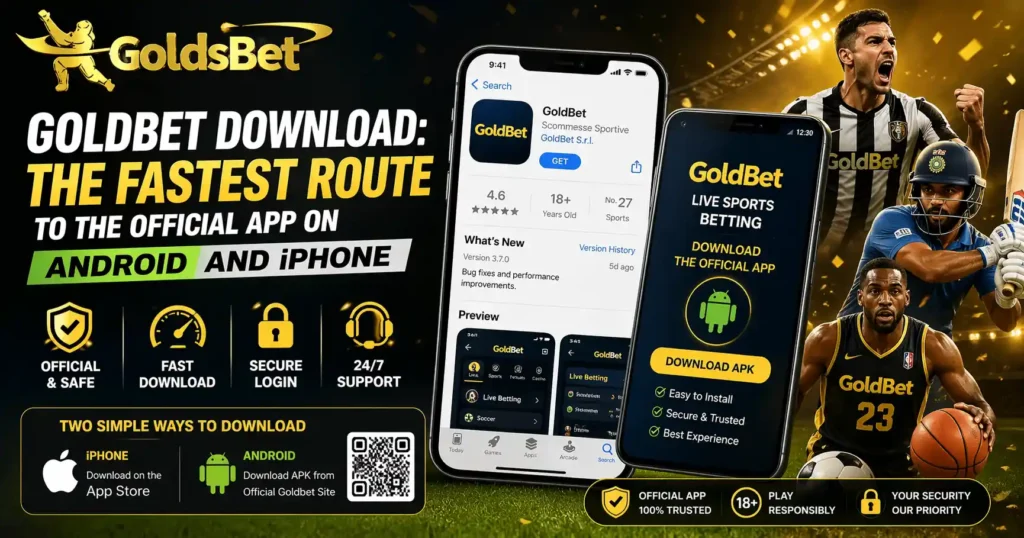 Goldbet Download The Fastest Route to the Official App on Android and iPhone