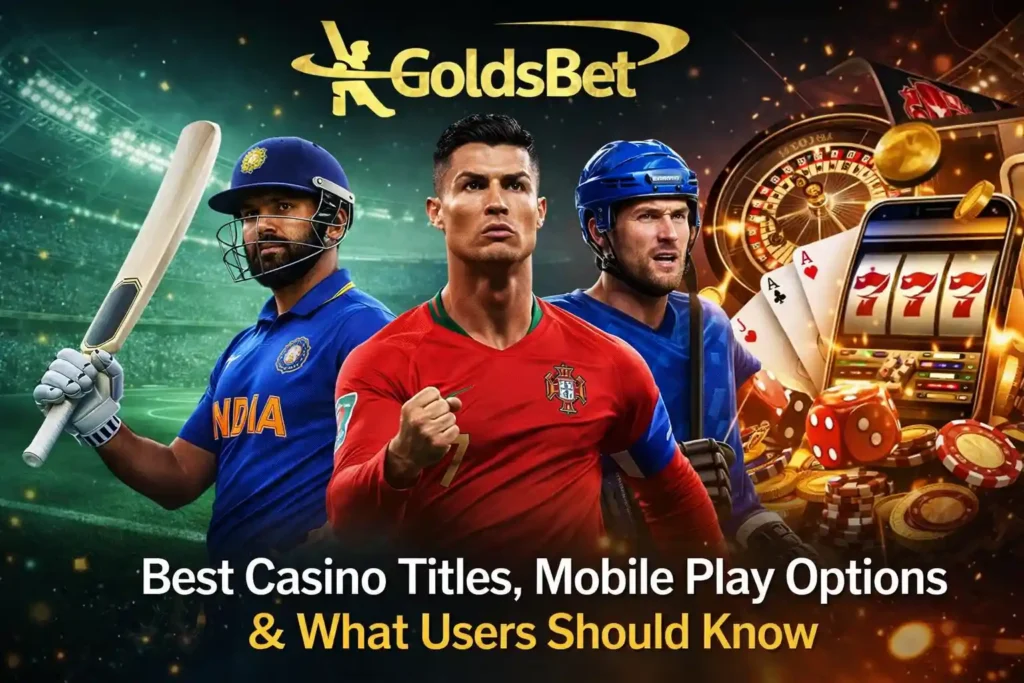 Goldbet Game Best Casino Titles, Mobile Play Options & What Users Should Know