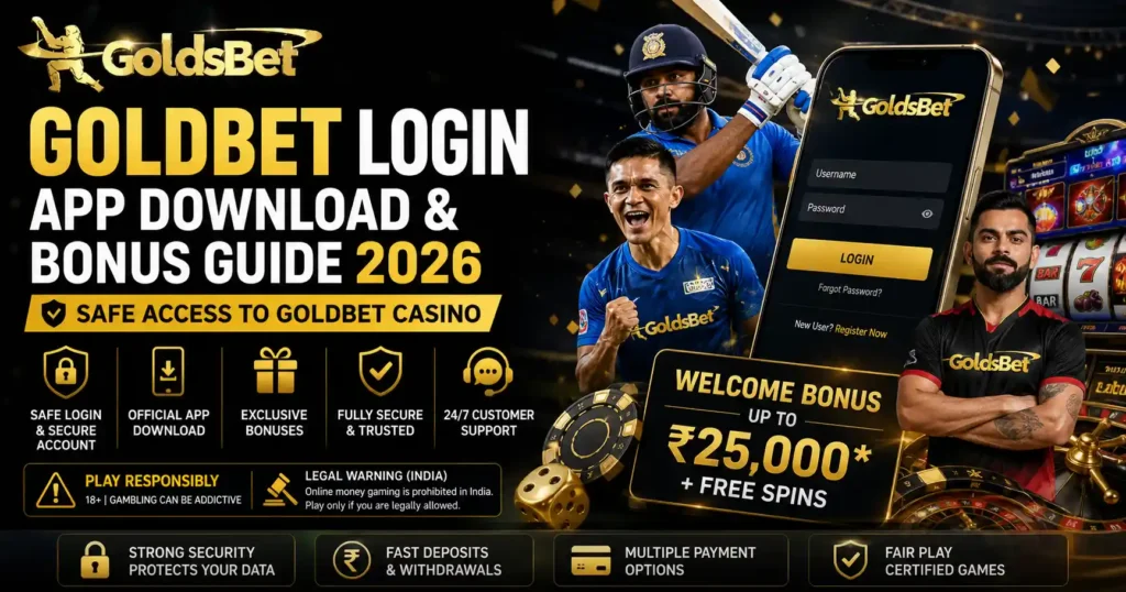 Goldbet Login, App Download & Bonus Guide 2026 Safe Access to Goldbet Casino